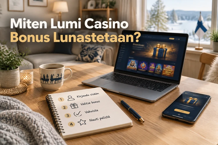 Miten Lumi Casino Bonus Lunastetaan?