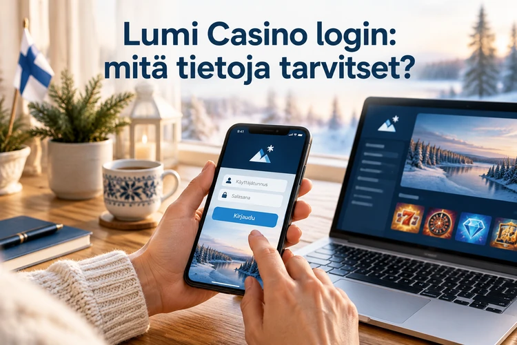 Lumi Casino login: mitä tietoja tarvitset?